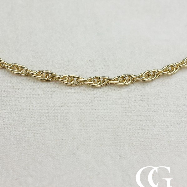 9ct Yellow Gold Prince Of Wales Chain Necklace | Chains Of Gold