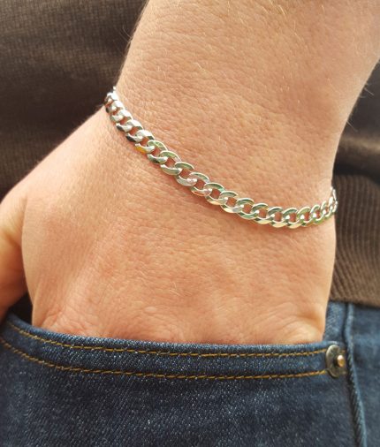 Diamond deals curb bracelet