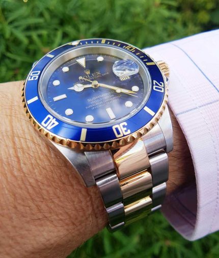 rolex submariner blue used